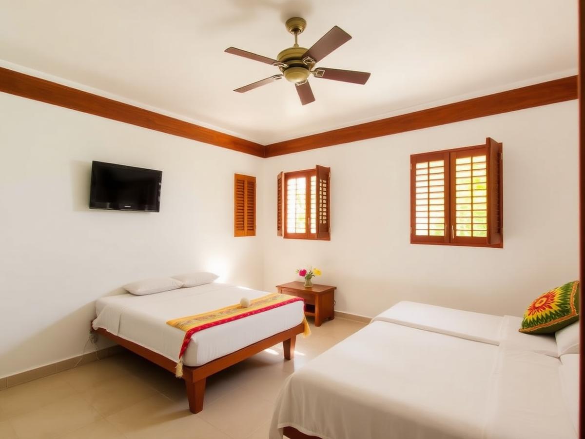 Family Room Spacious Beachfront — Rooms at Beach House Goviyapana boutique retreat in Ahangama, Southern Province, Sri Lanka
